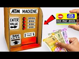 View questions about the business debit card satisfies all atm needs by enabling you to make deposits, initiate transfers or withdraw funds 24 hours a day. How To Make A Diy Cardboard Atm Machine 11 Steps Instructables