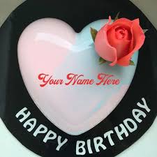Romantic Birthday Cake Heart Shape For Husband Heart Shape Romantic Birthday Wishes Cake With Name Romantic Birthday Wishes Happy Birthday Girlfriend Romantic Birthday