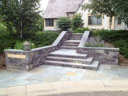 Granite And Bluestone Front Steps Bluestone Walkway Front Porch Stone Steps Front Porch Stone Stairs Design Outdoor Front Entry
