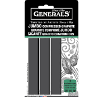 6 Pieces Graphite Sticks Square Compressed Charcoal Sketch Draw Pencils Set  For
