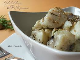 Viene generalmente venduta già privata della testa. Coda Di Rospo Al Rosmarino