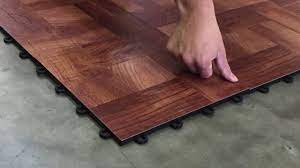 Basement vinyl flooring basement raised floor tiles bat plank via startupfuneral.co. Basement Vinyl Tile Interlocking Youtube