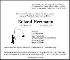 Traueranzeigen von Roland Herrmann