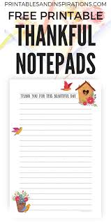 Have your notepads printed on 70 lb. Free Printable Notepads Printables And Inspirations Easy Diy Gifts Planner Printables Free Free Printables