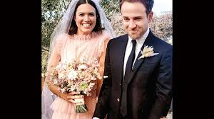 Mandy moore earned an emmy nomination for playing this is us 's complicated matriarch, rebecca pearson. Mandy Moore Malin Akerman Celebrity Brides Who Ditched White