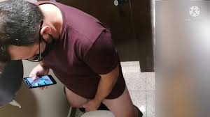 NO ACCESS Dad: Spy daddy jerking and cumming in… ThisVid.com