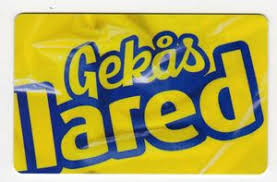 Area museums include halland art museum in halmstad; Gift Card Gekas Ullared Ullared Gekas Sweden Ullared Gekas Col S Ullgek 002a