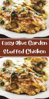 Easy Olive Garden Stuffed Chicken Marsala Marsala Chicken Recipes Chicken Marsala Healthy Chicken Recipes