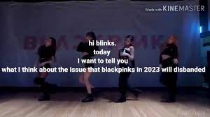 So no blackpink comeback this year.? Blackpink Disbanded 2023 Youtube