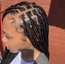 The best long knotless box braids hairstyle for 2021! Catch The Trendy Hairstyle Knotless Box Braids Blogit With Olivia