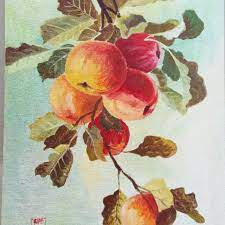 Kumpulan gambar buah apel yang cantik dan menarik untuk di lihat. Lukisan Buah Apel Hiasan Dinding Dekorasi Ruangan Pajangan Dinding Ruang Tamu Shopee Indonesia