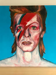 Finished this big boy Bowie painting! : r/DavidBowie