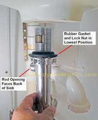 bathroom sink drain
