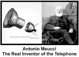Antonio Santi Giuseppe Meucci, true inventor of the Telephone in ...