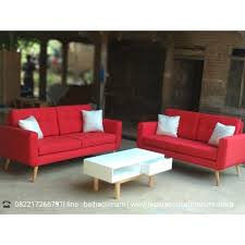 Sofa ruang tamu modular ini bisa menjadi solusi apabila kamu masih bingung dengan pemilihan sofa untuk ruang tamu kamu minimalis kamu. Jual Kursi Sofa Ruang Tamu Scandinavian Retro Model Terbaru Minimalis Merah Muda Kab Jepara Jepara House Furniture Tokopedia
