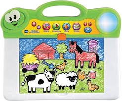 Www kleurplaat nijntje nl kinderfilmpjes nijntje kleurplatenlcom. Bol Com Vtech Digiart Kleuren Met Lichtjes En Geluid 50 Kleurplaten En 6 Waskrijtjes Wit Groen