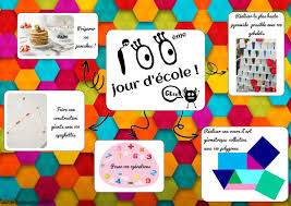 C'est pourquoi on a eu l. Le 100eme Jour D Ecole En Cm Tablettes Pirouettes