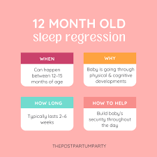 4 Tips to Help Your Baby Through the 12-Month Sleep Regression