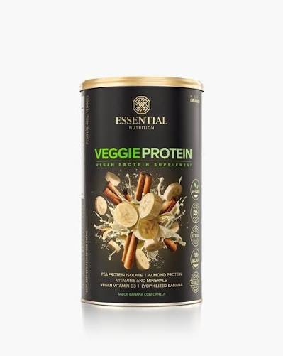 VEGGIE PROTEIN 462G BANANA COM CANELA ESSENTIAL