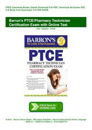 Welcome to hendriks academy, the online training modality of the american society of pharmacy practitioners. Download Pdf Barron S Ptce Pharmacy Technician Certification Exa By Darrylvang354 Flipsnack