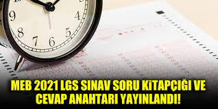 .daraltılan kazanım içeriğine uygun sorulardan oluşan lgs 2021 tamamlandı. 3w1e9stnzpevbm