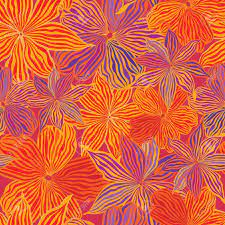 ✧ magenta, red, orange, green, + cream tweed ✧ fully lined in silky. Floral Seamless Background In 60s Style Red And Orange Flowers Royalty Free Cliparts Vectors And Stock Illustration Image 16875580