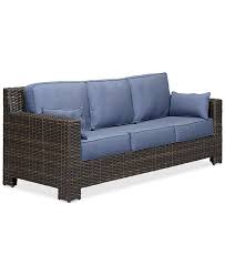 After summer is good because you can get some really good deals. Furniture Viewport Wicker Outdoor Sofa With Sunbrella Cushions Created For Macy S Reviews Furniture Macy S