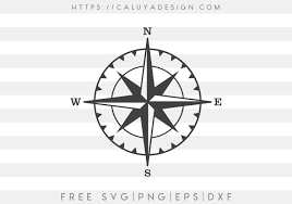 Download Free Minimal Compass Svg Png Eps Dxf By Caluya Design SVG, PNG, EPS, DXF File