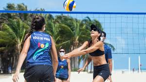 Won a team bronze medal at atlanta olympics (1996). Fernanda Venturini Participa De Jogo De Volei De Praia Em Fortaleza Jogada Diario Do Nordeste