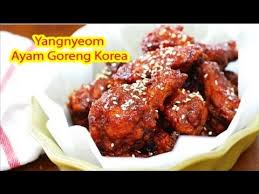 Ayam kecap bisa jadi sajian makan pagi, siang, maupun malam. Resepi Ayam Goreng Pedas Korea Yangnyeom Mudah Sedap Step By Step Youtube
