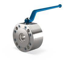 2-way flange ball valve with DIN flange connection - Steel ...