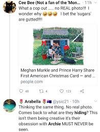 Maybe you would like to learn more about one of these? Meghan Markle And Prince Harry Accused Of Hiding Son Archie As They Release Their Family Christmas Card
