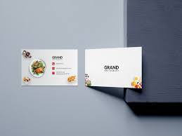 Get the latest and popular card design from here. Restaurant Business Card Design 2020 On Behance