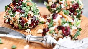 Cheeseball With Pecan And Cranberries Recipe Yummly Recipe Cranberry Cheese Cheese Ball Cranberry Recipes