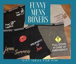 5 out of 5 stars. Customized Men S Boxers 4 Funny Gift Ideas For Him