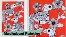 Madhubani Painting for Beginners/Indian Art Form - YouTube