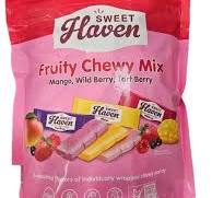 Sweet Haven Fruity Chewy Mix | Mango, Wild Berry & Tart Berry | Vegan,  Gluten Free, Non-GMO | 28.2oz (800g) Bag