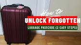 Looking for det nsw edu au portal login? How To Unlock Your Suitcase When You Forgot The Code Youtube