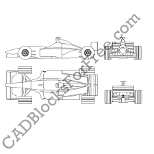 See formula one car outline stock video clips. Formula 1 Car Free Autocad Block In Dwg