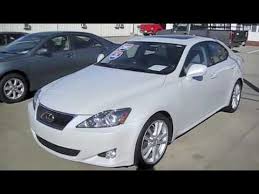 The following features are typically standard on all 2009 lexus is 250 base 2wd 4d sedan with automatic 2.5l 204 hp 6 cyl. 2007 Lexus Is250 Start Up Engine And Full Tour Youtube