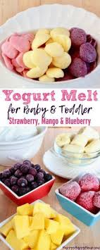 Yogurt Melts Recipe Baby Food Recipes Yogurt Melts Baby Eating