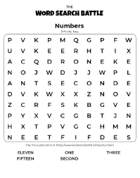 numbers word search play online print