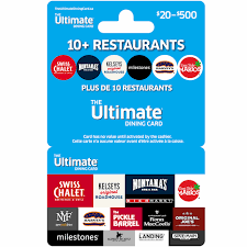 ultimate dining card 20 500 food