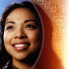 Young Women Carry the Flag