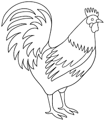 Rooster Coloring Pages Printable Printable Coloring Pages Chicken Coloring Pages Bird Coloring Pages Chicken Coloring
