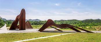 gallery of mountain zhaohong zhang 3 public sculpture park landscape cinema design