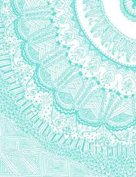 Blue Henna Tumblr Pattern Aqua Art Wallpaper Iphone Tumblr Boho