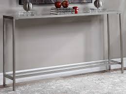 The silver leaf console table is £1,465 to purchase and can also be viewed in your nearest showroom as well. Uttermost Hayley Antique Silver Leaf 60 Wide Rectangular Console Table Ut24913