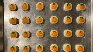 Found pillsbury halloween cookie doughs snack gator Pillsbury Pumpkin Sugar Cookies Nostalgia Review Kitchn