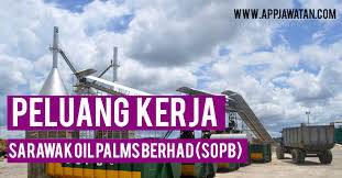 405 jawatan kosong di sarawak oil palms berhad (sop plantations). Jawatan Kosong Terkini Di Sarawak Oil Palms Berhad Sopb Appjawatan Malaysia